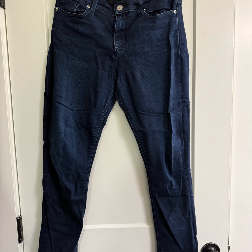 Hudson Jeans Women's Deep Indigo Skinny Jeans